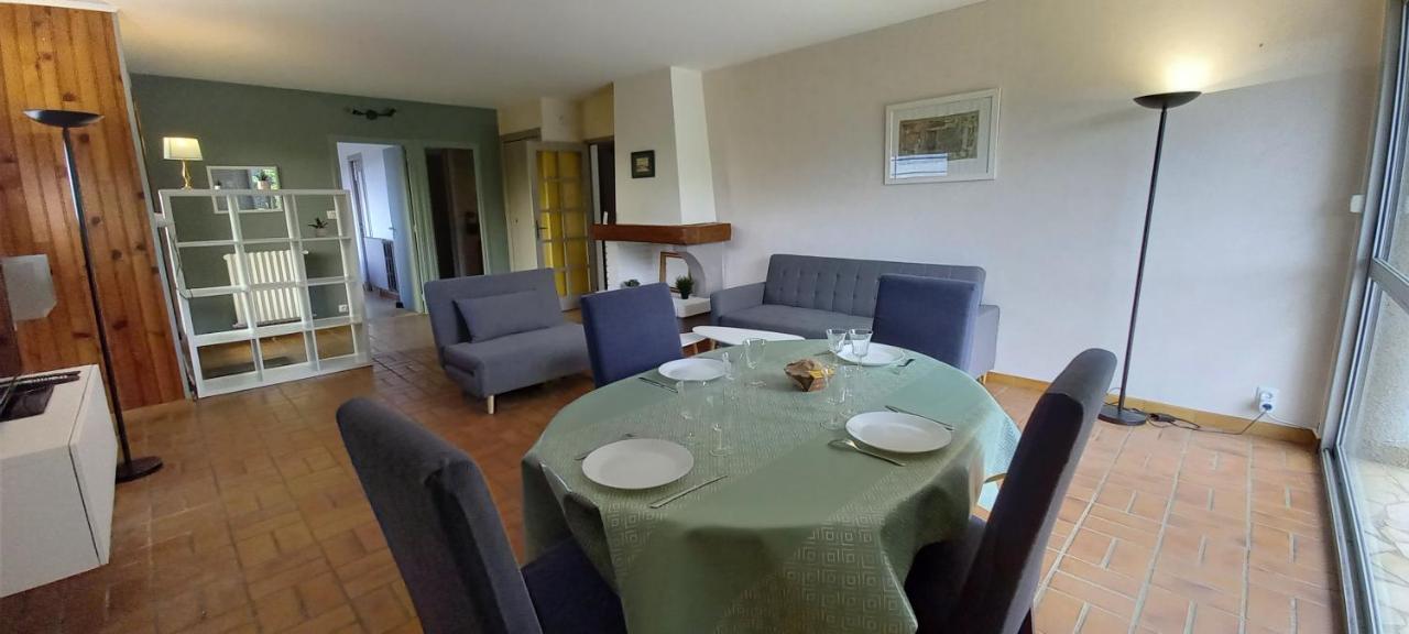 Terrasse, Jardin,, Appartement 80M², Vue Montagne, Wifi, Bureau Bagnères-de-Bigorre Exterior foto